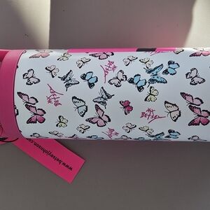 NWT 20oz Betsey Johnson Butterfly Water Bottle